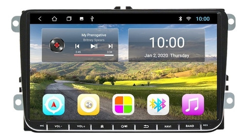 Autoestéreo 2+32g Carplay Cámara For Volkswagen Universal