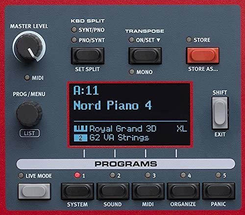 Imagen 5 de 6 de Nord Piano 4 88 Stage Piano Con 512 Mb De Memoria De Bibliot