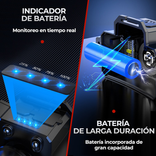 Lámpara De Cabeza Para Campismo Minera Accesorios Tacticos De Led Inducción Recargable Impermeable Con 5 Modos