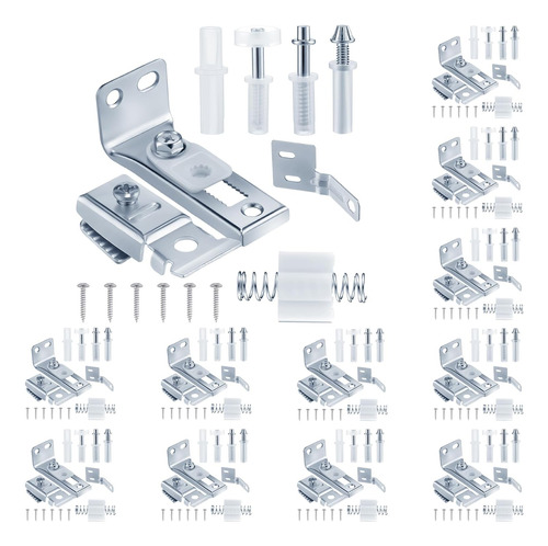 Tandefio Paquete De 12 Piezas De Hardware De Puerta Plegable