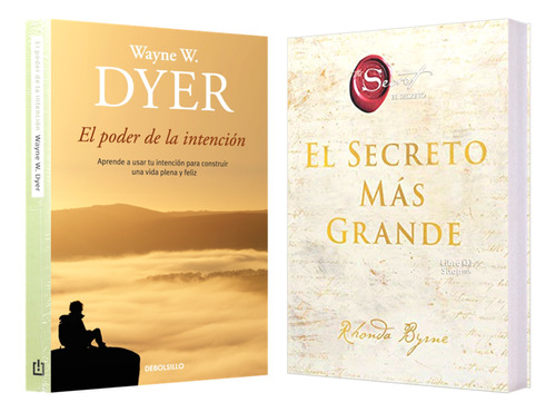 El Poder De La Intención + Secreto Más Grande Pack 2 Libros