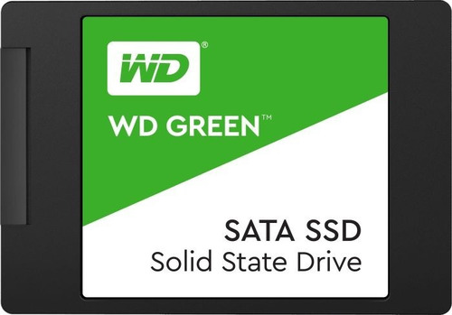 Disco sólido SSD interno Western Digital WD Green WDS100T3G0A 1TB verde
