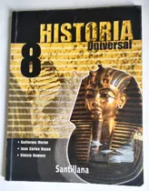 Comprar Historia Universal 8 (2do Año) Santillana  Guillermo Moron