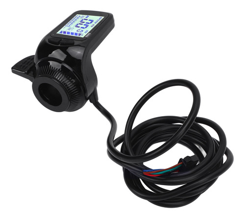 Medidor Eléctrico Con Pantalla Lcd, Acelerador De Pulgares,