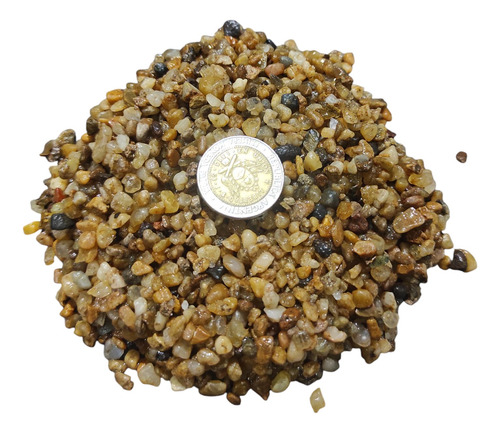 Granza Grava Para Peceras Acuarios X 1 Kilo De 2 A 4 Mm