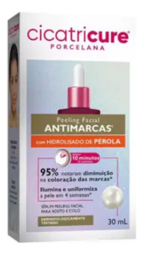 Cicatricure Sérum Peeling Facial Antimarcas Porcelana 30ml