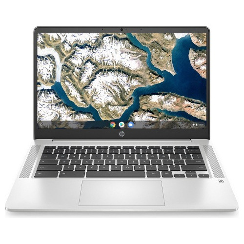 Hp Chromebook 14 : Rendimiento Ágil Y Elegancia Plateada