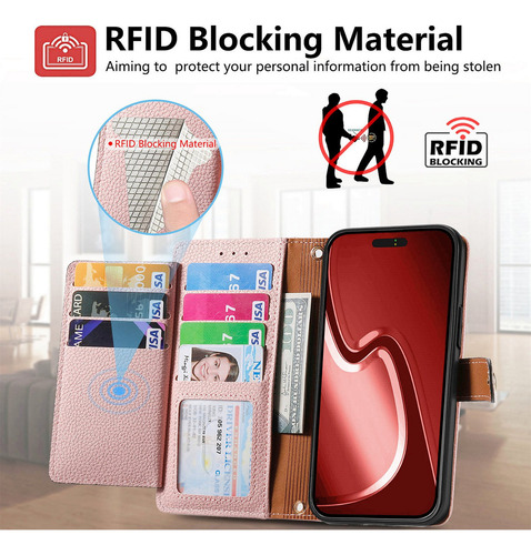 ~# Funda De Piel Tipo Cartera Para Teléfono Sharp Sense