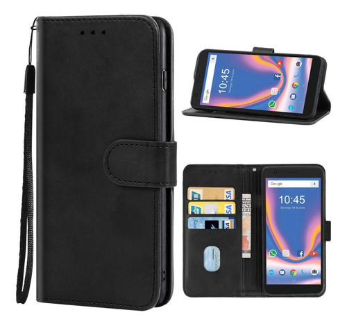 Funda De Piel Para Zte Blade L9