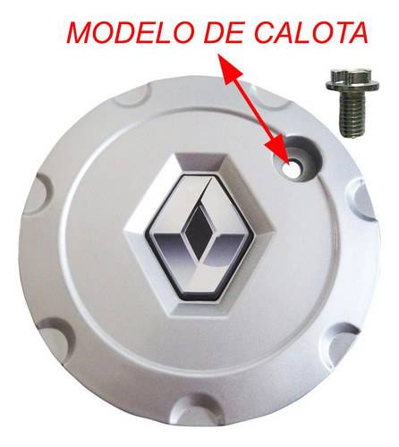 Chave 4 Parafusos P/ Calota Roda Renault Clio Megane Scenic