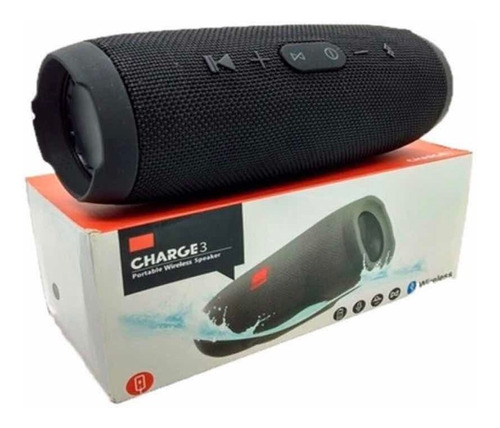 Parlante Portatil Charge 3 Bluetooth Usb Con Radio FM, a prueba de agua