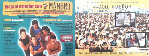 Álbum Figuritas Mambrú 2003 - Incompleto - Gran Oferta (Usado)
