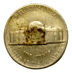 Moneda Americana Nickel 1993 Cinco Centavos De Dólar (Usado)