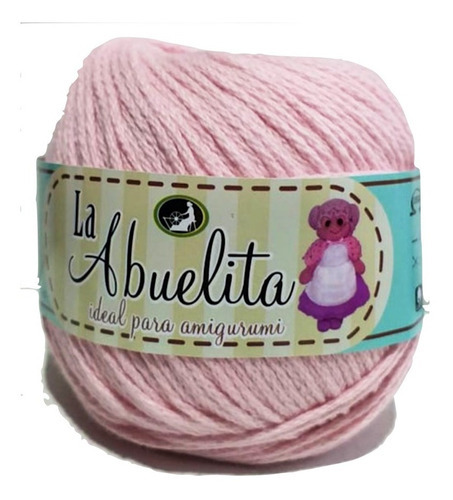 Hilaza Abuelita Estambre Mayoreo Hilo Grueso Algodon 50g /p Color 32 Rosa