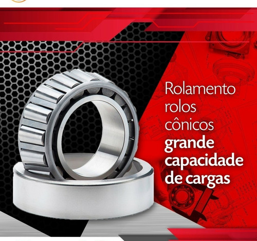 Imagem 3 de 4 de Rolamento 30210 - Para Betoneira 400l