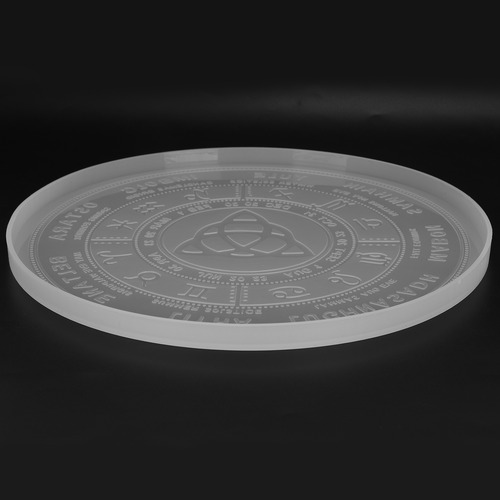 Molde De Resina Mate, Espejo De Silicona, Para Decoración De