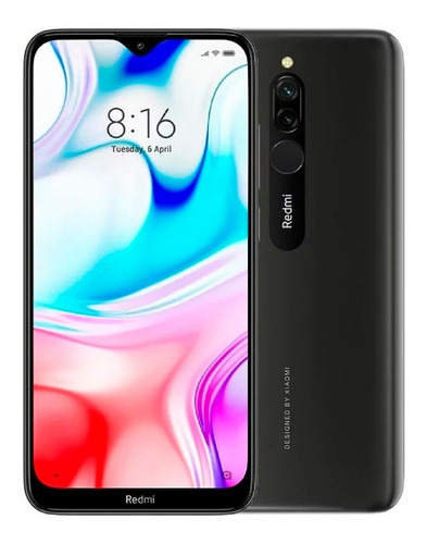 Xiaomi Redmi 8 64 Rom 4 Ram Batería De 5000mah Black Dog