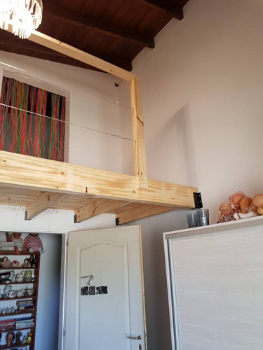 Entrepiso De Madera Con Escalera Retractil Leer Descripción)