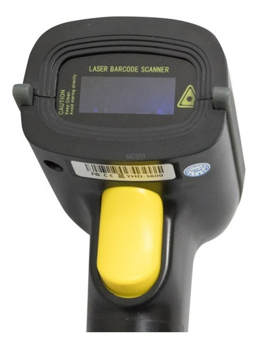 Leitor Wireless Scanner Código Barra Laser Sem Fio Usb 5600
