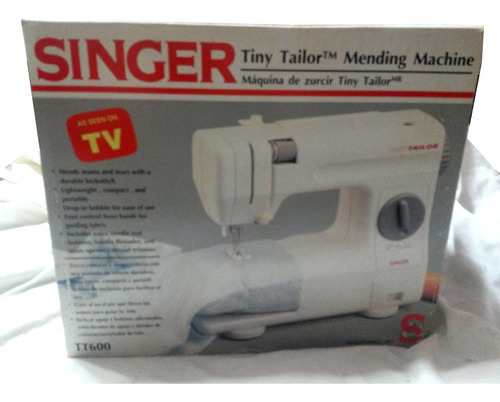 Máquina De Coser Singer Tiny Taylor Modelo Tt600