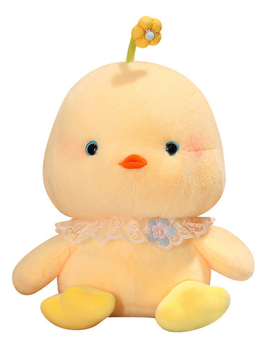 Lindo Juguete De Peluche Con Forma De Pollito Amarillo Con F