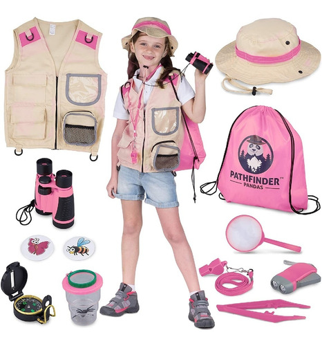 Kit De Exploración Al Aire Para Niñas Con Accesorio