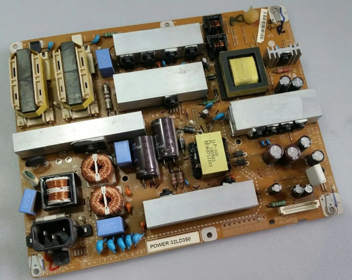 Placa Fonte Tv LG 32ld350 - Eax61124203/1 - Rev 0.2 (Usado)