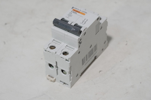 Merlin Gerin 24984 Circuit Breaker, 4a, 2 Pole, 400vac, Ccf