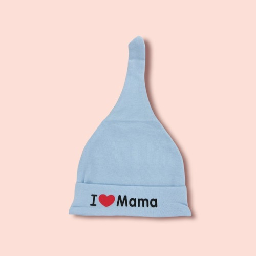 Gorro Gorrito De Bebe Diseño Estampado I Love Mama