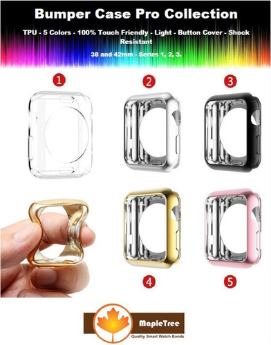 Caratula Tpu Funda Case Bumper Watch Pro 38/42mm S1,2,3
