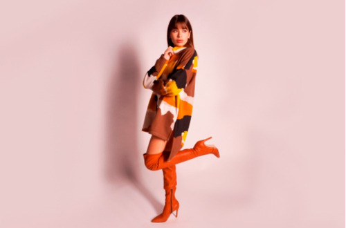 Bucaneras Botas Elastizadas Taco Aguja Emily - Ferraro