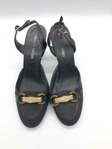 Sandalias Regina Romero - Negro