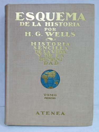 Esquema De La Historia, 2 Tomos H. G. Wells (Usado)