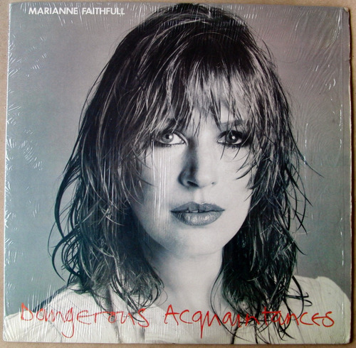 Marianne Faithfull Dangerous Acquaintances Lp Importado 1981