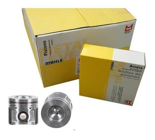 Pistão Com Anéis 050 Ranger 2.2 16v 2020 Duratorq Metal Leve