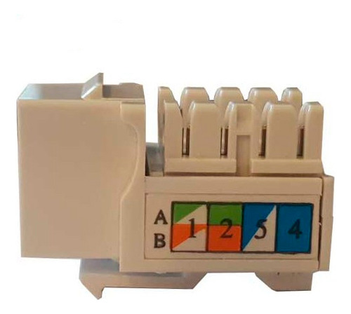 Modulo Rj45 Cat6 Hembra Para Tapa Muro