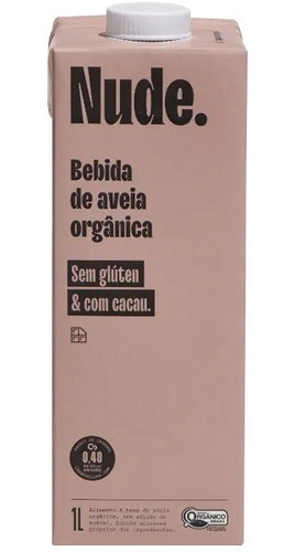 Imagem 1 de 1 de Bebida De Aveia Organico Cacau Nude 1l