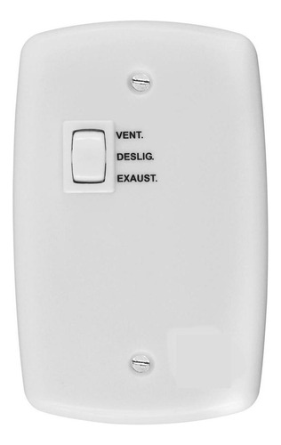 Exaustor 40cm - Baixa Vazão - 127/220V + Chave Reversora 127/220v