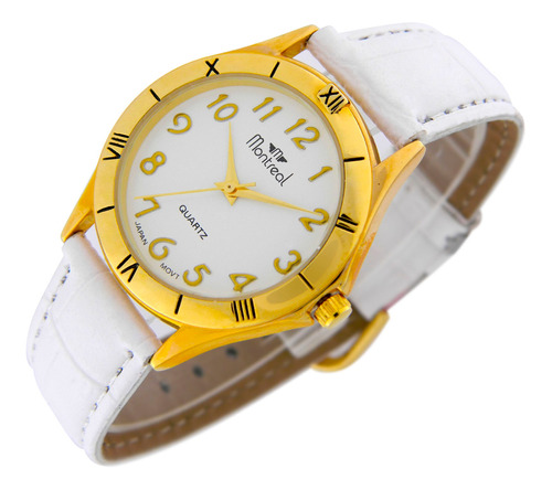 Reloj Montreal Mujer Ml1081 Caja De Metal Extradelgada