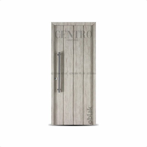 Puerta Oblak Línea Eterna Modelo 1115 Nevada 0,80 X 2,00