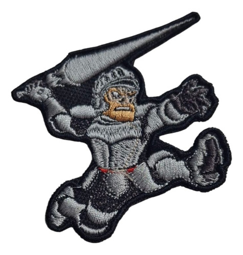 Parche Termoadhesivo Ghost And Goblins Arthur - Eterniastore Gris Bordado