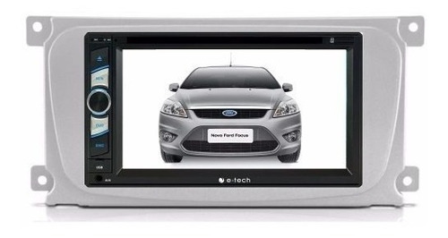 Central Multimidia Dvd Ford Focus + Moldura 2 Din +camera