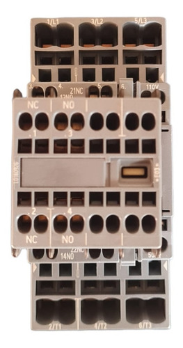 Contactor Siemens 3rt2027-2af04 2no+2nc 32a 400v Bobina 110v
