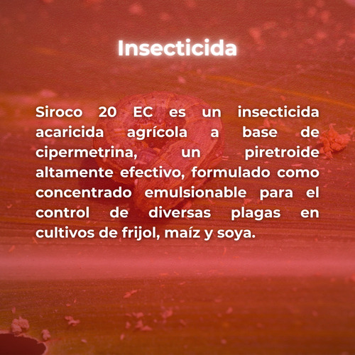 Insecticida Líquido Siroco 20 De 950ml