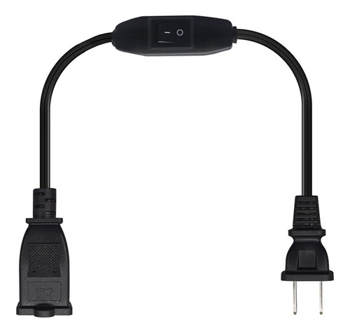 Cable De Extensión De 2 Clavijas/2 Con Interruptor, / De