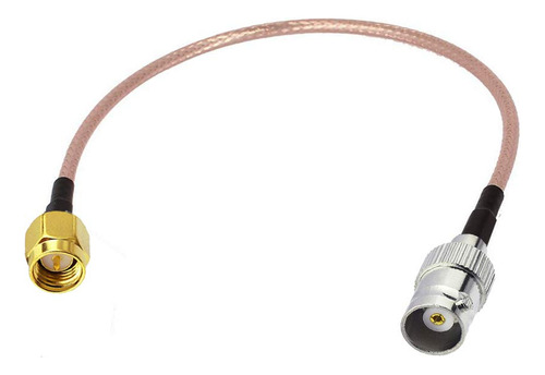 Redyutou Bnc Cable Sma Macho Hembra Conector 11.8 in 12 Rf