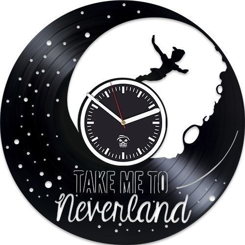 Peter Pan Reloj Wendy Walt Disney De Regalo Decoracion Del H