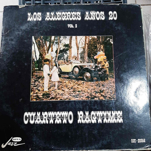 Vinilo Cuarteto Ragtime Los Alegres Años 20 Vol 2 O3