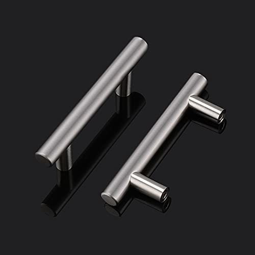 Tiradores De Mueble 100mm (64mm E/agujeros) Niquel X 10u