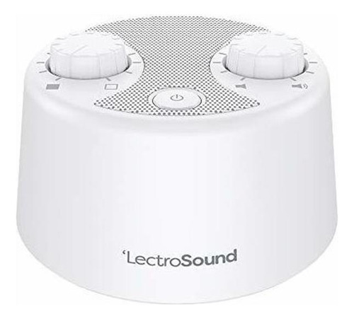 Máquina De Ruido Blanco Lectrosound Para Dormir Y Relaja